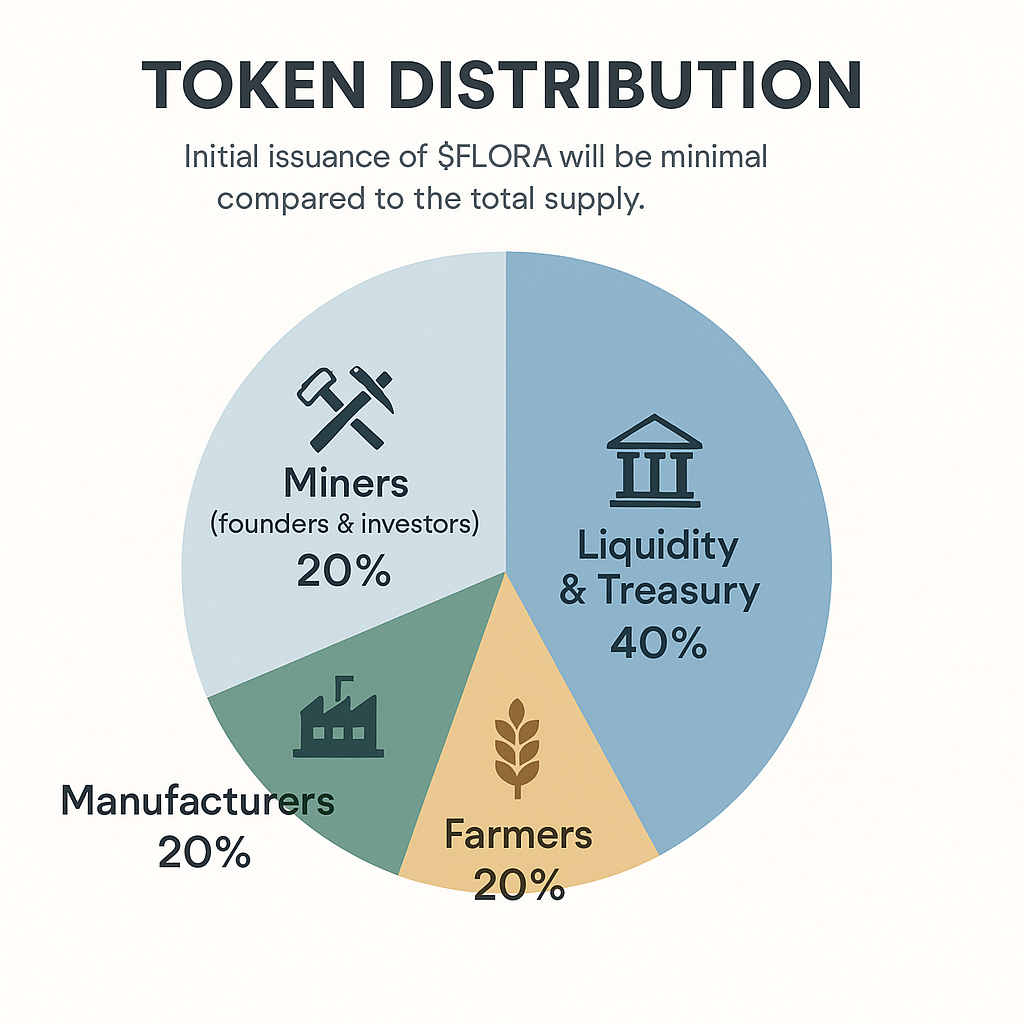 Token Distribution Chart